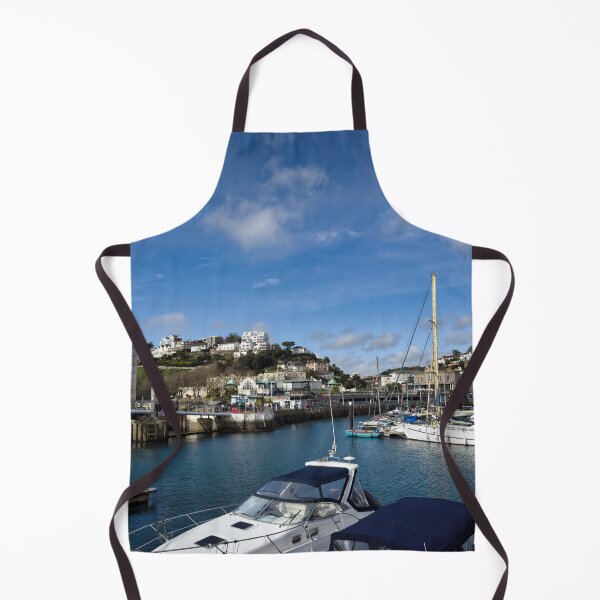 Item preview, Torquay Marina Devon Photography – Coastal Harbour Print designed and sold by leonwoods.