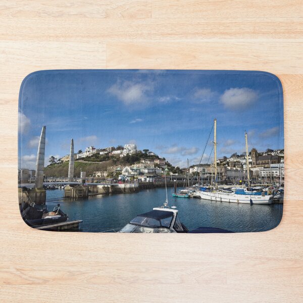 Item preview, Torquay Marina Devon Photography – Coastal Harbour Print designed and sold by leonwoods.