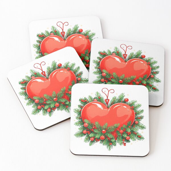 Item preview, Amor Corazón de Navidad designed and sold by Digiheart.