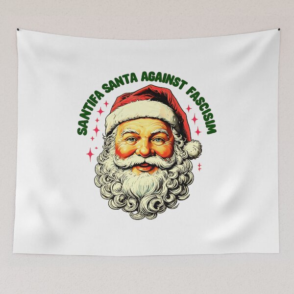 Item preview, Santa Against Fascism Classic Portrait Theme designed and sold by Bruceiee495.