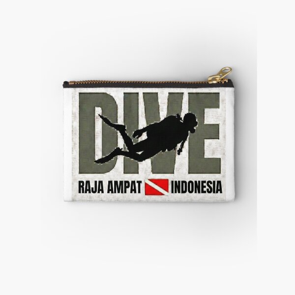 Item preview, Raja Ampat Diver Silhouette design | Indonesia Scuba Dive Flag designed and sold by Peycer.