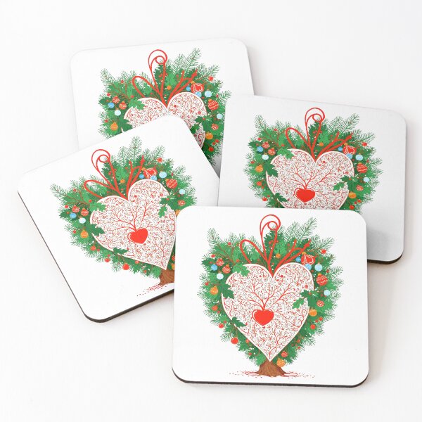 Item preview, Love Christmas Tree Heart designed and sold by Digiheart.