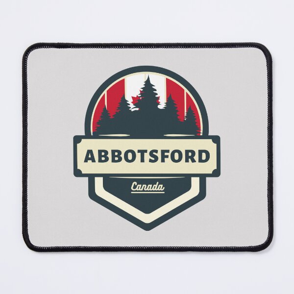 Item preview, Abbotsford Canada | Retro Vintage Travel Badge designed and sold by World Designs.