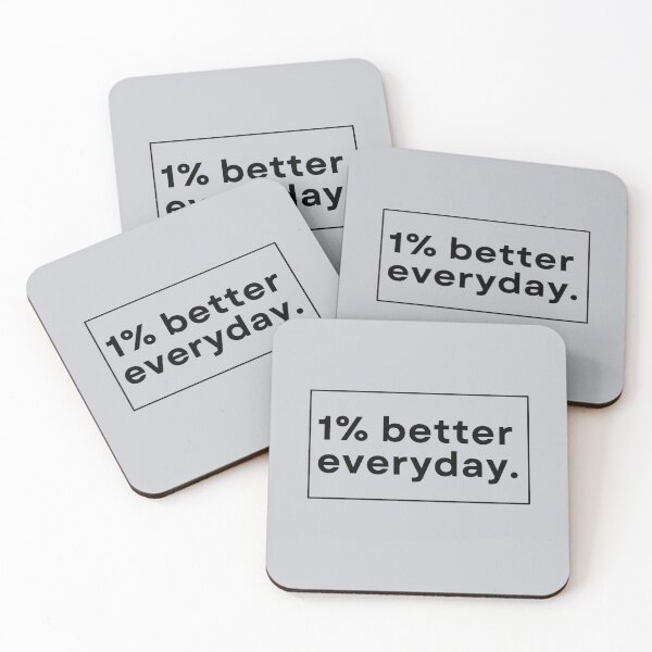 Item preview, One percent better everyday designed and sold by TonsPOD.