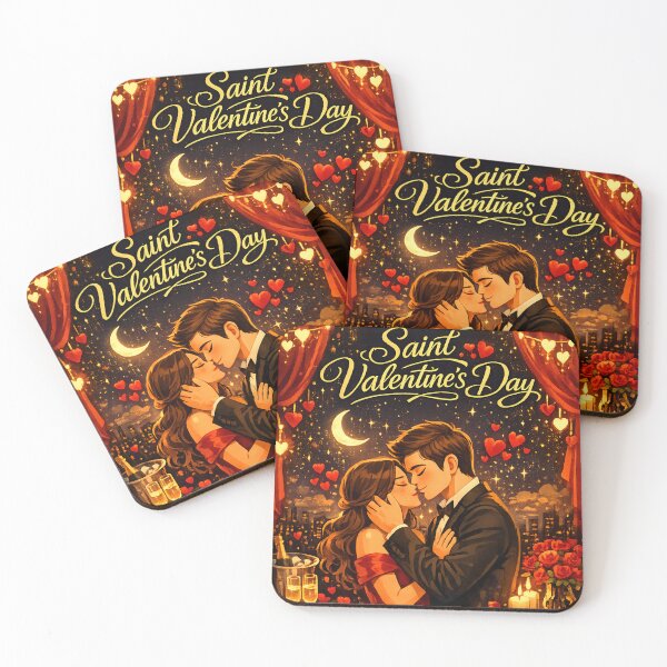 Item preview, Saint Valentine's Day Love Illustration designed and sold by Arte Cartoon From TagTeam Group.