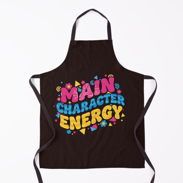Item preview, Main Character Energy - Retro 90s Y2K Aesthetic Typography designed and sold by Latikshop.