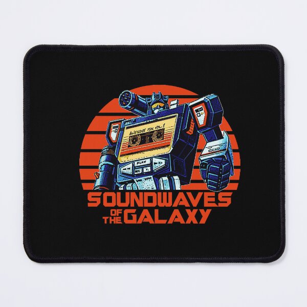 Item preview, Soundwaves The Galaxy Retro Cassette Poster designed and sold by LaurenceLeroux.