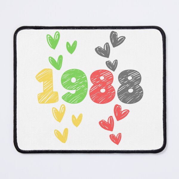 Item preview, Born in 1988 – Vintage Birthday Design designed and sold by lahmar-abbou.