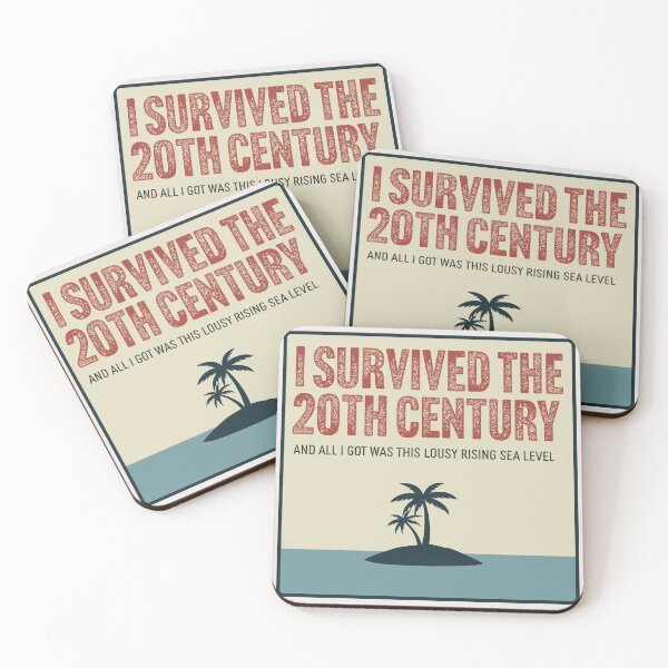 Item preview, I Survived the 20th Century - Gen X Climate Satire designed and sold by Texterns.