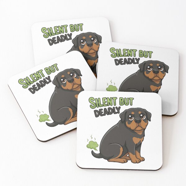 Item preview, Beware Dangerous Farts Funny Rottie designed and sold by Petzzz.