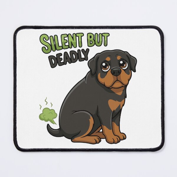 Item preview, Beware Dangerous Farts Funny Rottie designed and sold by Petzzz.