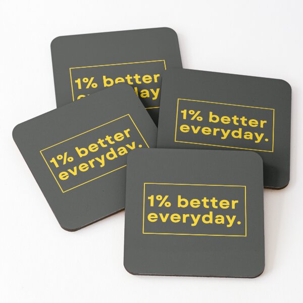 Item preview, One percent better everyday designed and sold by TonsPOD.