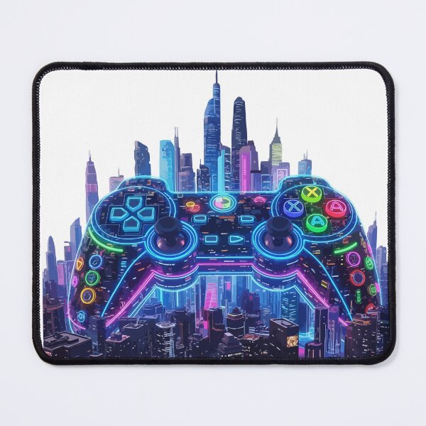 Item preview, Cyber City Gamer Controller designed and sold by ArtElegancy.
