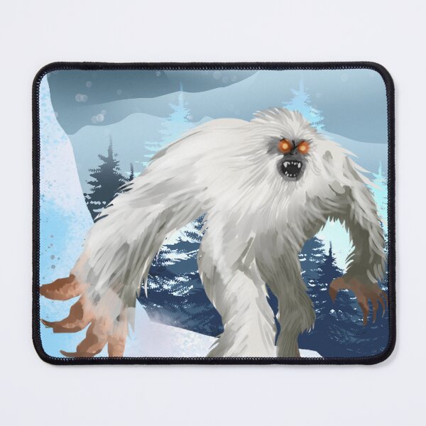 Item preview, Yeti on Blue designed and sold by Digital Attic 95.