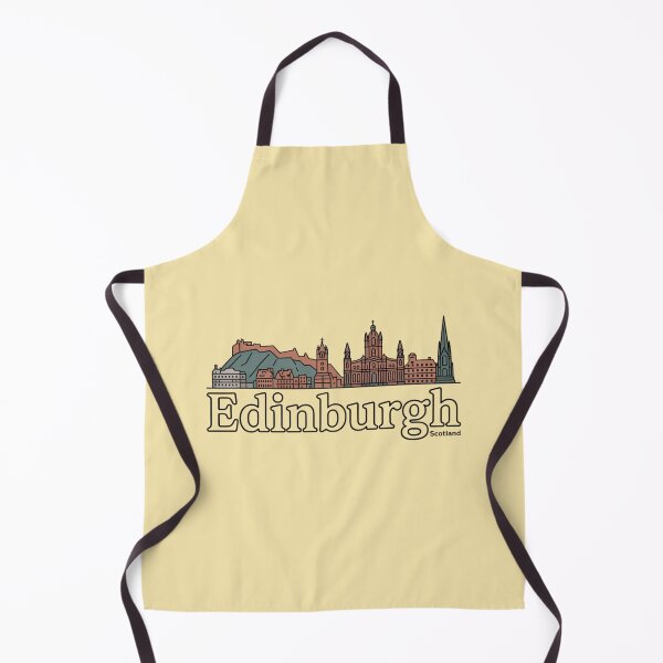 Item preview, Edinburgh Skyline Sticker | Minimal Line Art Scotland Travel Design designed and sold by Timeless Design.