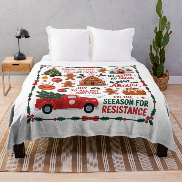 Item preview, Christmas Protest Equality And Justice Message designed and sold by Bruceiee495.