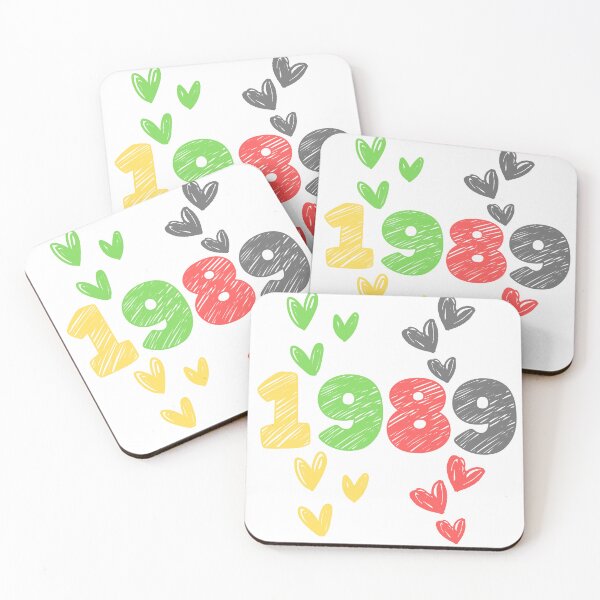 Item preview, Born in 1989 – Vintage Birthday Design designed and sold by lahmar-abbou.