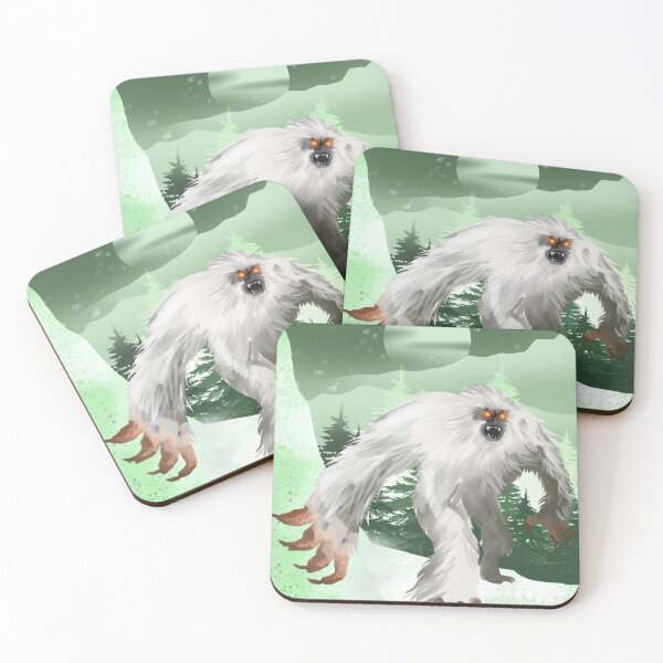 Item preview, Yeti on Green  designed and sold by Digital Attic 95.