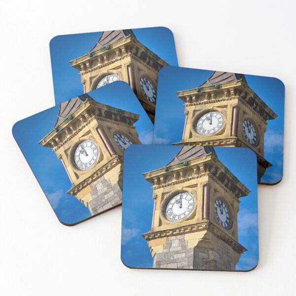 Item preview, Exmouth Clock Tower Devon Photography – Historic Town Landmark Print designed and sold by leonwoods.
