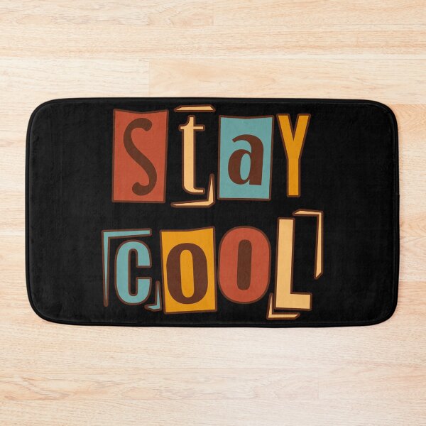 Item preview, Retro Stay Cool Typography designed and sold by Khadigadesings.