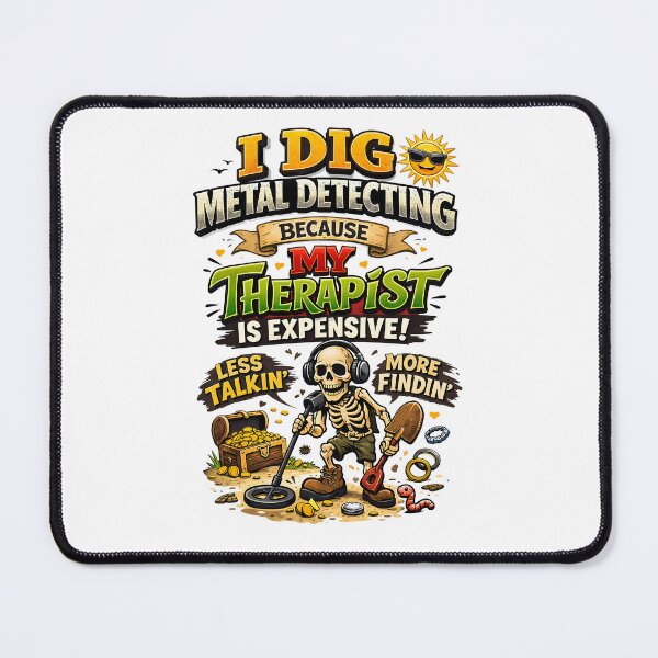 Item preview, Metal Detecting - Funny designed and sold by MarkColeImaging.