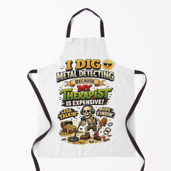 Item preview, Metal Detecting - Funny designed and sold by MarkColeImaging.