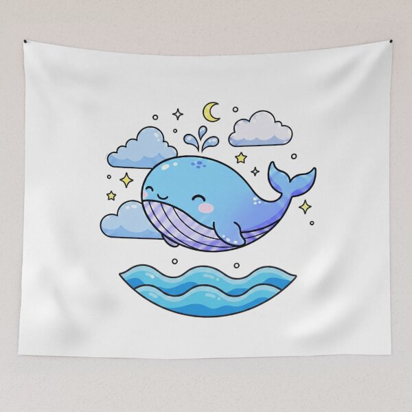 Item preview, Whale Dreams – Minimal Dark Dreamy  designed and sold by YounexxART.