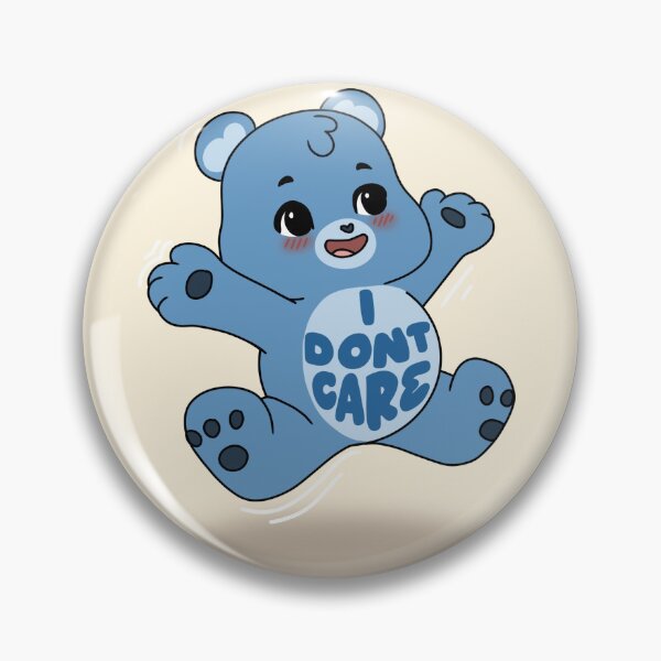 Item preview, I Don’t Care Bear designed and sold by Rae & Nova.