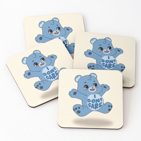 Item preview, I Don’t Care Bear designed and sold by Rae & Nova.