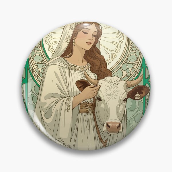 Item preview, St Brigid Patroness Saint of Ireland Imbolc designed and sold by taiche.