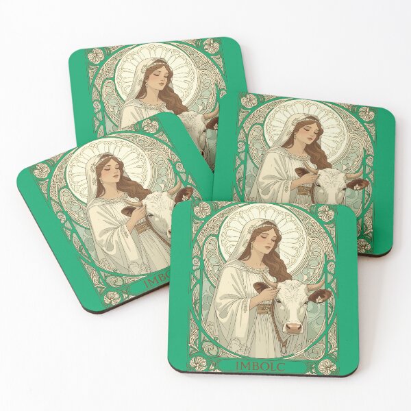 Item preview, St Brigid Patroness Saint of Ireland Imbolc designed and sold by taiche.