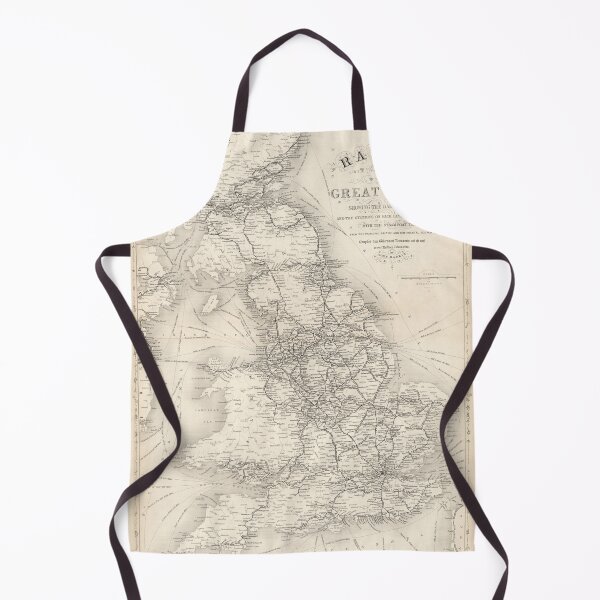 Item preview, Railway Map of Great Britain 1851 designed and sold by colourfind.