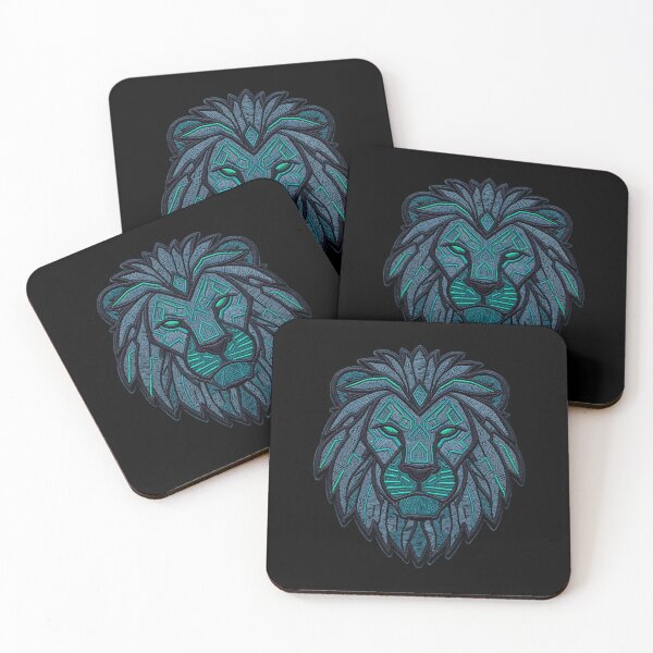 Item preview, Lion Matrix Head Patch Embroidery Fabric Stitched Patch designed and sold by HappyPatchClub.