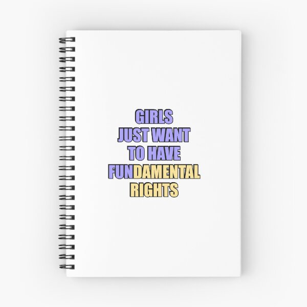 Item preview, Girls Just Want to Have Fundamental Rights designed and sold by Inspirationmotivation.