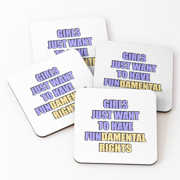 Item preview, Girls Just Want to Have Fundamental Rights designed and sold by Inspirationmotivation.
