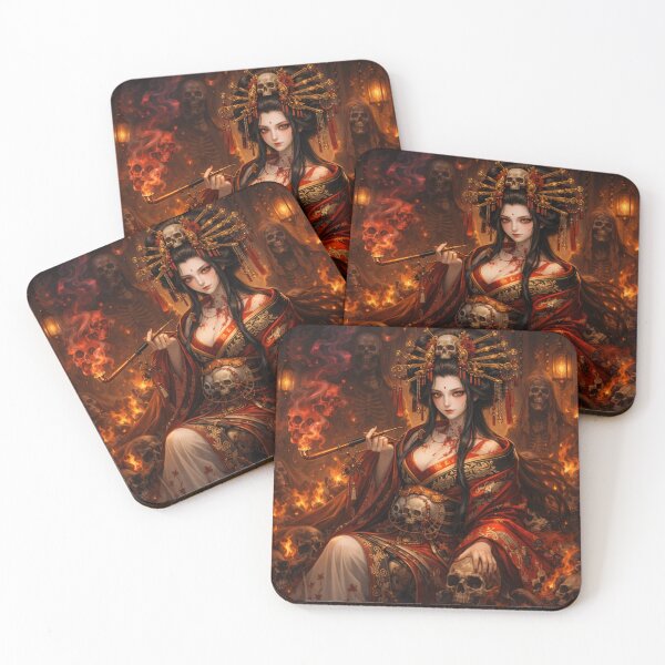Item preview, Jigoku Dayu – Enchantress of the Underworld | Mori no Akari Series designed and sold by Mori-no-Akari.