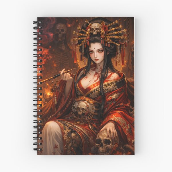 Item preview, Jigoku Dayu – Enchantress of the Underworld | Mori no Akari Series designed and sold by Mori-no-Akari.