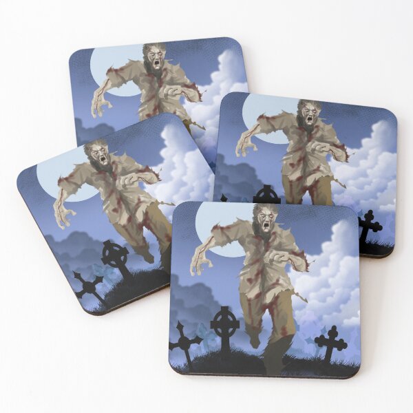 Item preview, Zombie on Purple  designed and sold by Digital Attic 95.