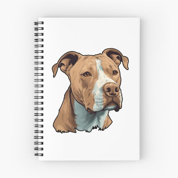 Item preview, Loyal Pitbull Portrait designed and sold by v1per4ever.