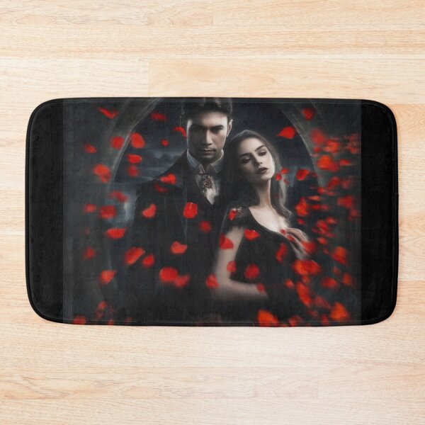 Item preview, Romantic Lovers - Lovers Beneath Falling Rose Petals designed and sold by Lantis Rayne Store.