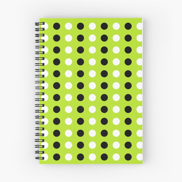 Item preview, Black and white Polka Dots  (Neon Green) designed and sold by POLKAIWERX.