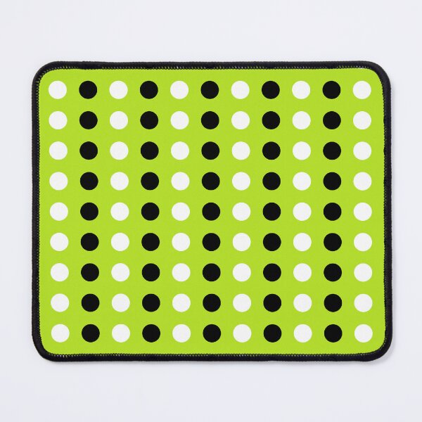 Item preview, Black and white Polka Dots  (Neon Green) designed and sold by POLKAIWERX.