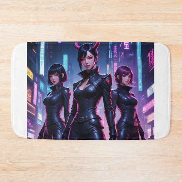 Item preview,  Dark Anime Girl Group Fan Art designed and sold by Mukesh Saxena.