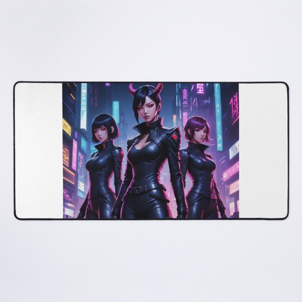 Item preview, Dark Anime Girl Group Fan Art designed and sold by Mukesh Saxena.
