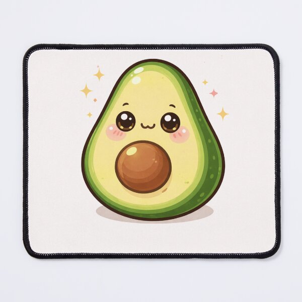 Item preview, Cute Kawaii Avocado T Shirt – Adorable Smiling Avocado Illustration for Cute Food Lovers designed and sold by Lumiart1408.