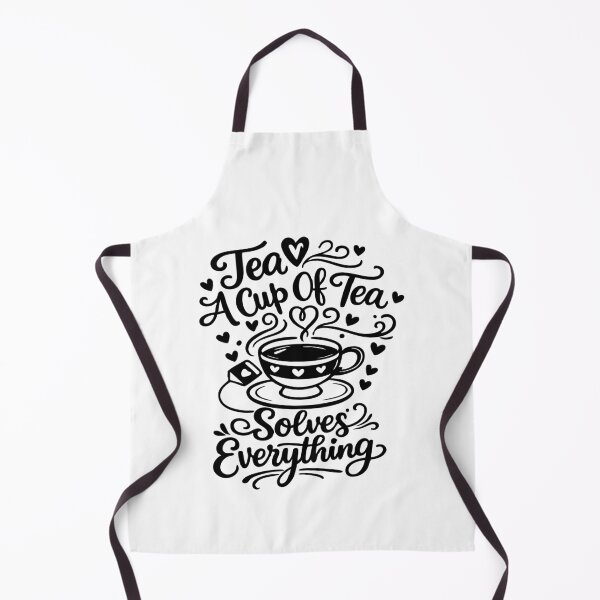 Item preview, A Cup Of Tea Solves Everything,Positive, Tea Lover designed and sold by CloudyPress.