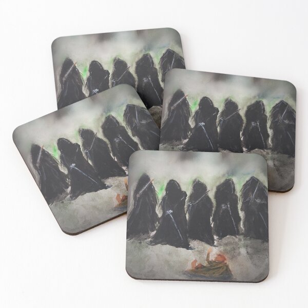 Item preview, Dark Riders in the Mist designed and sold by ZiehrArt.