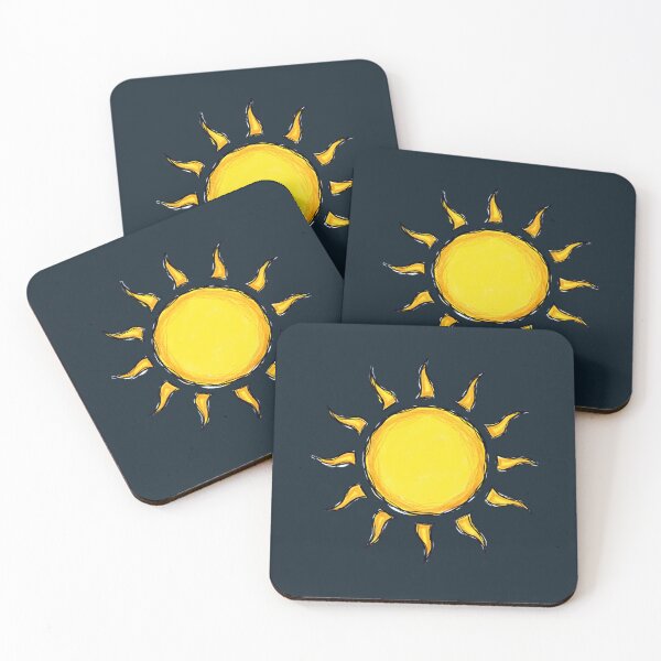 Item preview, Cute Hand Drawn Sun - Crayon Sketch Doodle designed and sold by Dakson Design - Fantasy Art.