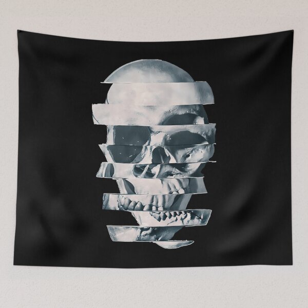Item preview, Glitch Skull Mono designed and sold by uxwmntib22.