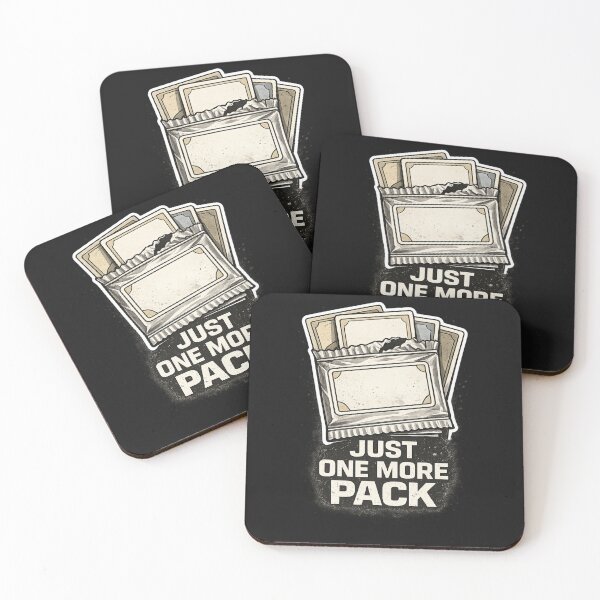 Item preview, Just One More Pack – Trading Card Collector Hobby Design designed and sold by Laughprints.